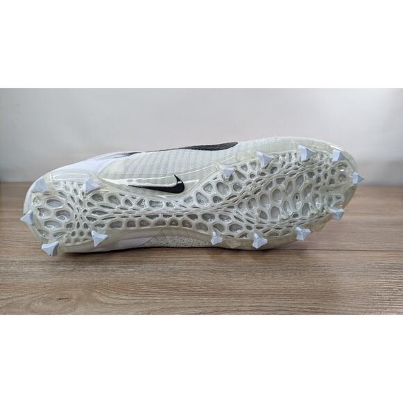 Nike Alpha Menace Elite 2 Flyknit Football Cleats White AO3374-101 Men's 15 - Picture 8 of 9